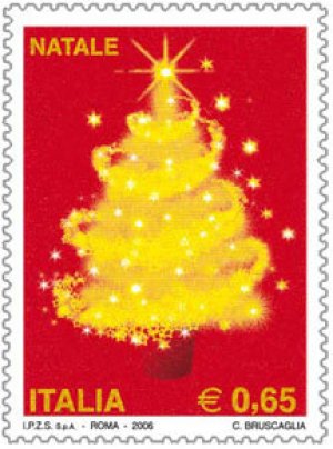画像1: イタリア切手　2006年　クリスマス  1種