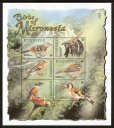 画像2: ミクロネシア切手　2001年　鳥　キバシリ　6種 (2)