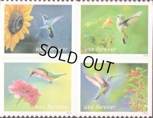 画像1: アメリカ切手　2024年　鳥　ハチドリ　4種