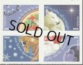 アメリカ切手　2017年　クリスマス　4種