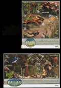 パラオ切手　2000年　パラオの動植物　鳥　カエル　12種