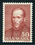 デンマーク切手　 1966年　クリステン・コル　1種