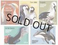 フランス領南方南極地域切手　2021年　鳥　オーストラリアシロカツオドリ　5種