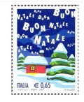 イタリア切手　2007年　クリスマス　1種