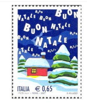 画像1: イタリア切手　2007年　クリスマス　1種
