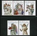 ジブラルタル切手　2005年　クリスマス　5種
