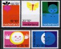 オランダ切手　1971年　子どもスタンプ　5種