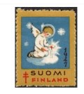 フィンランド　1947年　 クリスマスシール