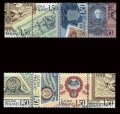 フィンランド切手 1985年 フィンランド紙幣印刷100周年 　8種　切手帳