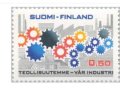 フィンランド切手 1971年　フィンランドの産業　1種