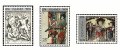 アイスランド切手 1974年 絵画　アイスランド人入植1100周年　3種