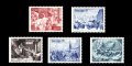 スウェーデン切手 　1971年　 昔のクリスマス　5種