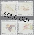 アラブ首長国連邦切手　1998年　昆虫   節足動物　4種