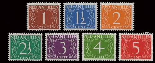 他の写真1: オランダ領ニューギニア切手　数字