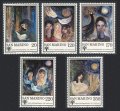 サンマリノ切手　1979年　ユネスコ　国際児童年　絵画　5種