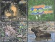 画像2: パラグアイ切手  2015年　パラグアイの野生動物　鳥　ネコ　4種 (2)