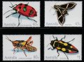 オーストラリア切手　1991年　昆虫　4種