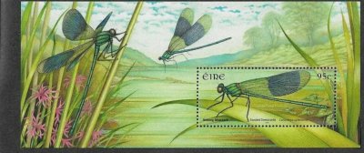 画像1: アイルランド切手　2009年　トンボ　昆虫　1種