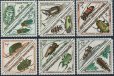 画像2: 中央アフリカ切手　1962年　昆虫　カブトムシ　12種 (2)