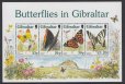 画像1: ジブラルタル切手　1997年　蝶　4種 (1)