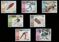 カンボジア切手　1988年　カナダ冬季オリンピック 　カルガリー　7種