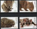 オーストラリア切手　2019年　ハリモグラ　動物　4種