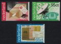 オランダ切手　1981年　PTT創立100周年　3種