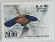 画像2: スリランカ切手　1983年　鳥　セイロンカノコモリバト　5種 (2)