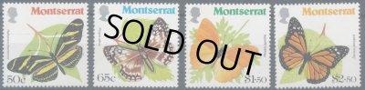 画像1: モントセラト切手　1981年　蝶　4種