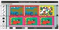 オランダ切手 1995年　子ども　コンピューター描絵　小型シート