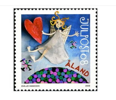 画像1: オーランド切手　2008年　クリスマス　1種