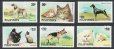 画像1: フィリピン切手　2006年　ネコ　犬　6種　 (1)