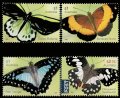 オーストラリア切手　2016年　美しい蝶　昆虫　4種