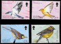 モントセラト切手　2003年　カリブ海の 鳥　 4種