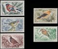 レバノン切手　1965　鳥　5種
