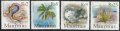 モーリシャス切手　2005年　アイランドの動植物　鳥　4種