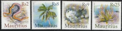 画像1: モーリシャス切手　2005年　アイランドの動植物　鳥　4種