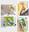 画像1: ルーマニア切手　2025年　鳥　キツツキ　4種 (1)