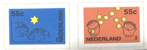 他の写真1: オランダ切手 1995年　ディック・ブルーナ　クリスマス　2種
