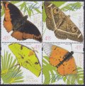 ポーランド切手　2025年　ポーランドの蝶　4種