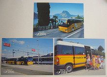他の写真3: 【ポストバス100周年限定ミニカー】スイス郵便　ミニカー　郵便バス　PostBus
