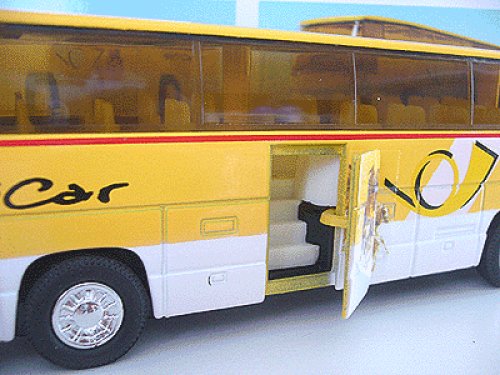 他の写真1: 【ポストバス100周年限定ミニカー】スイス郵便　ミニカー　郵便バス　PostBus