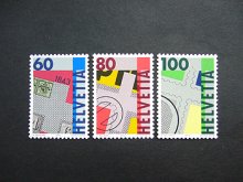 他の写真1: スイス切手　1993年　郵便切手150年　3種