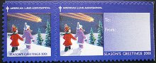 他の写真1: アメリカクリスマスシール 2001年 星　シールタイプ