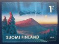 フィンランド切手　2010年 クリスマス　トナカイ　サンタ　1種