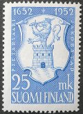 フィンランド切手　1952年　武器　1種