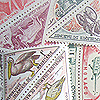 世界の三角の形の切手50枚セット
