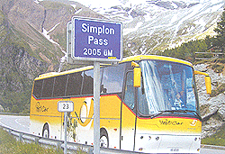 スイス郵政バス
