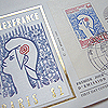 パリ国際切手展マリアンヌ FDC封筒 