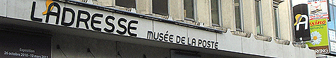 フランス郵便博物館　フランス郵政　LA POSTE